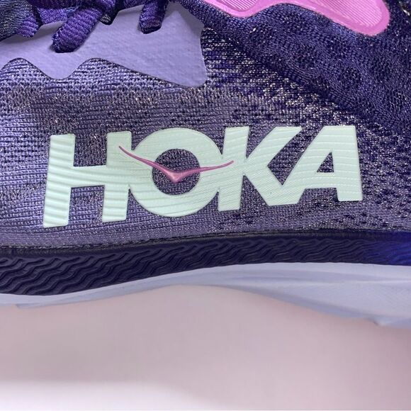 HOKA One One Challenger ATR 7 Women’s Running Shoes – Size 8.5B – Purple & Blue - Picture 8 of 11